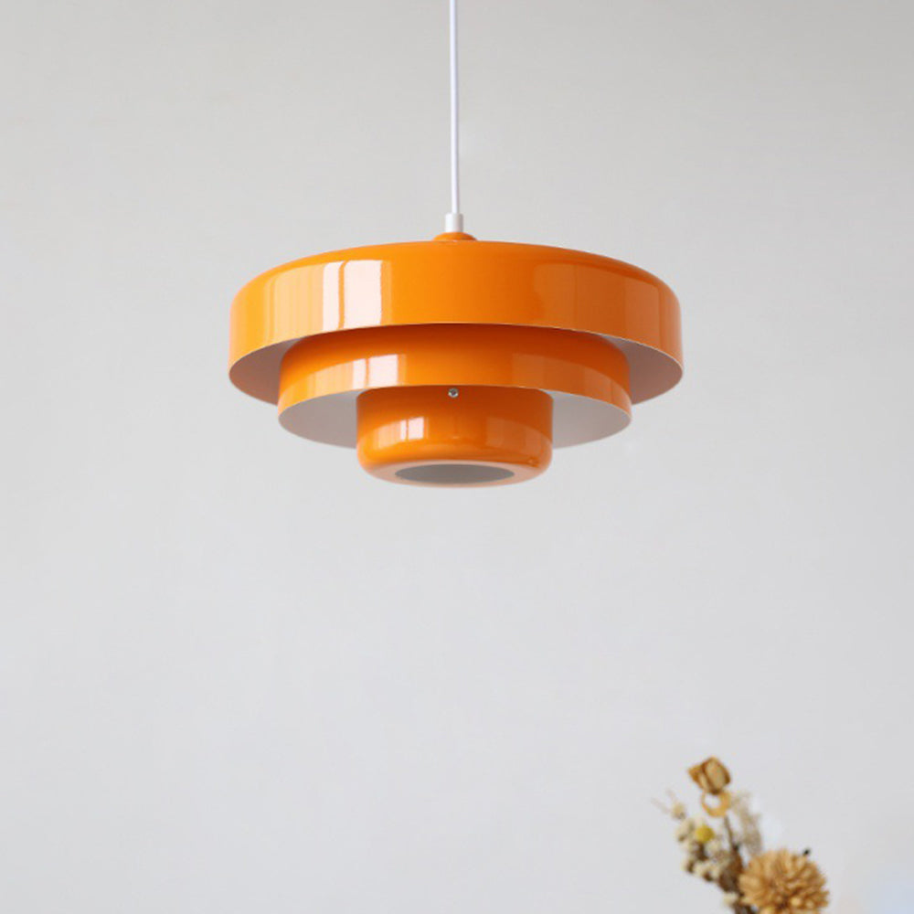 Aria Pendelleuchte Orange/Grün/Weiß Modern LED Wohnzimmer