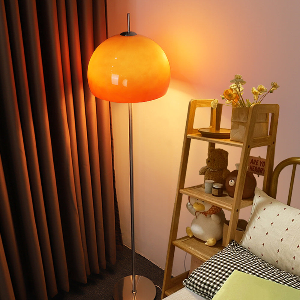 Mira Sunset Design Stehlampe Gelb Wohnzimmer/Kinderzimmer Glas