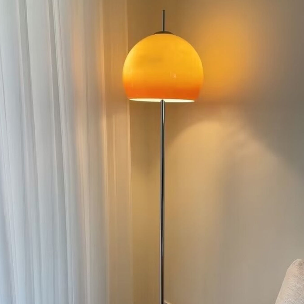 Mira Sunset Design Stehlampe Gelb Wohnzimmer/Kinderzimmer Glas