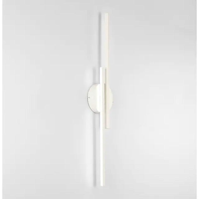 Arisha Modern LED Wandleuchte, Twin Linear, Schwarz/Weiß, Metall, Schlafzimmer