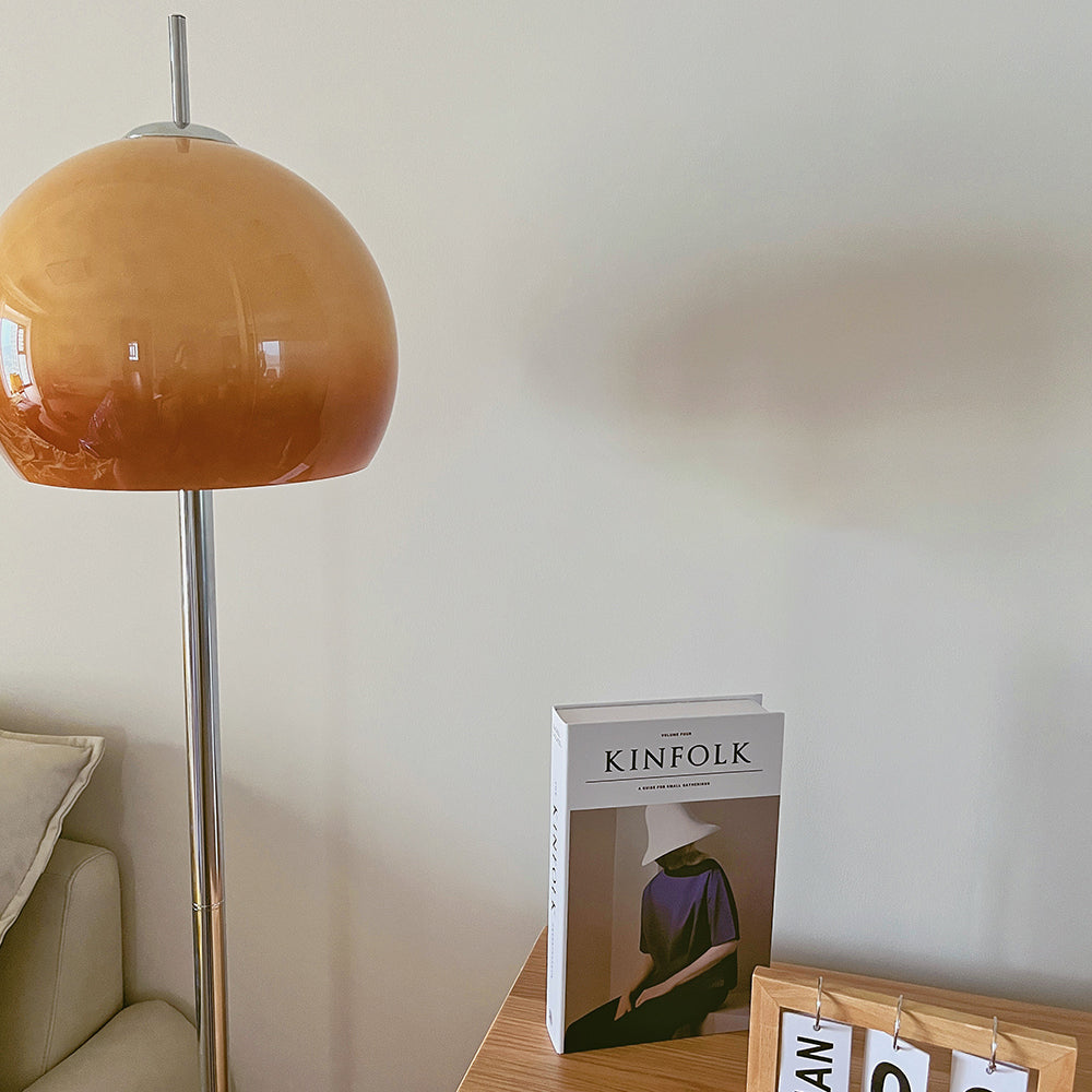 Mira Sunset Design Stehlampe Gelb Wohnzimmer/Kinderzimmer Glas