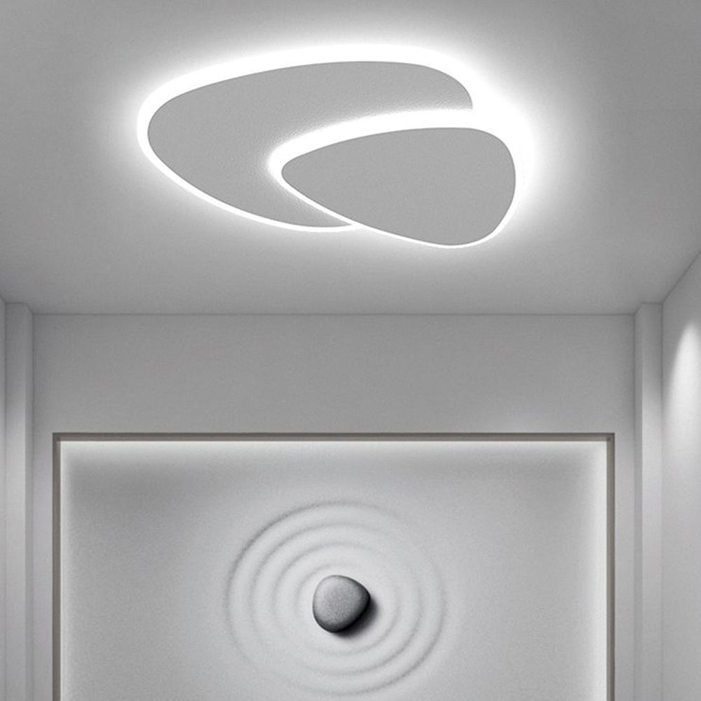 Arisha Modern Deckenleuchte Weiß Wohn/Schlafzimmer Metall Acryl