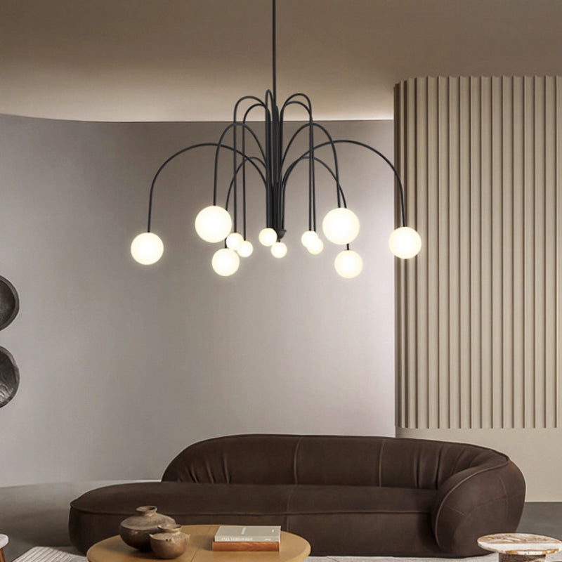 Arisha Modern LED Pendelleuchte Schwalz/Gold/Rose Esstisch/Schlaf/Wohnzimmer