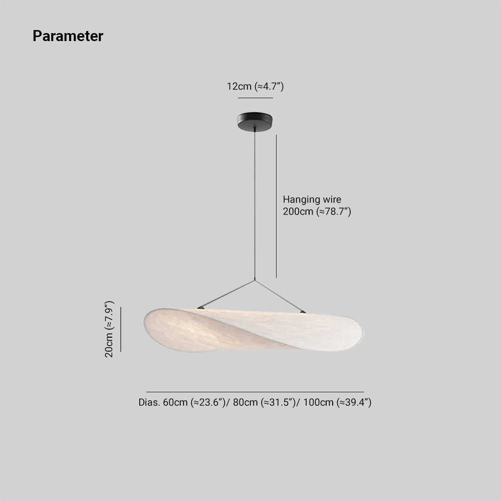 Ritta LED Pendelleuchte Metall/Kunstseide Esstisch/Wohnzimmer