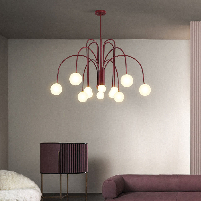 Arisha Modern LED Pendelleuchte Schwalz/Gold/Rose Esstisch/Schlaf/Wohnzimmer