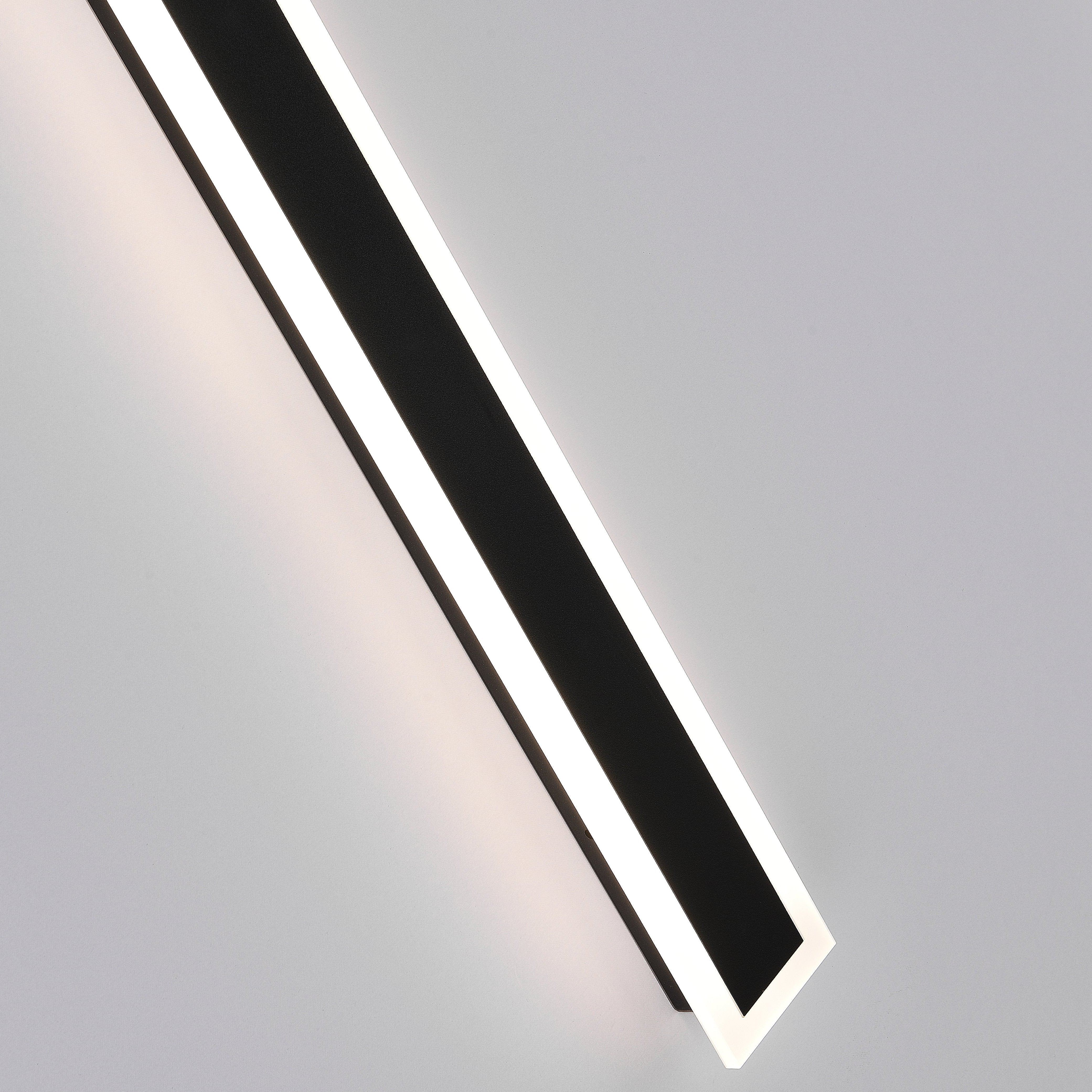 Arisha Modern LED Außenwandleuchte Schwarz Metall Garten/Balkon