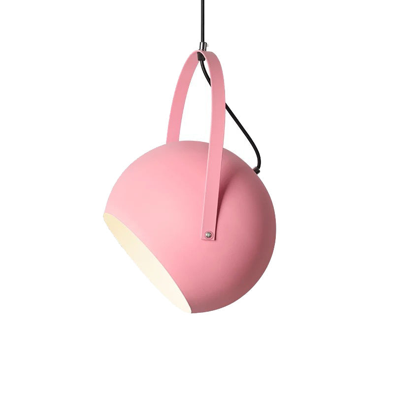 Aria Kugel LED Pendelleuchte Gelb/Blau/Grau Esszimmer