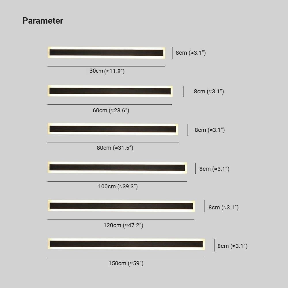 Arisha Modern LED Außenwandleuchte Schwarz Metall Garten/Balkon