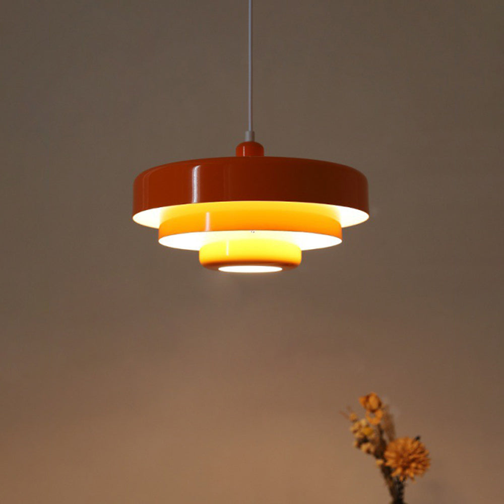 Aria  Pendelleuchte Orange/Grün/Weiß Modern LED  Wohnzimmer