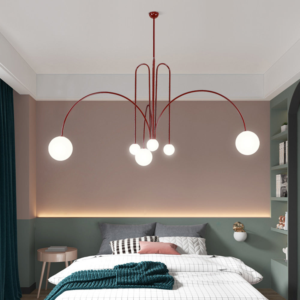 Arisha Modern LED Pendelleuchte Schwalz/Gold/Rose Esstisch/Schlaf/Wohnzimmer