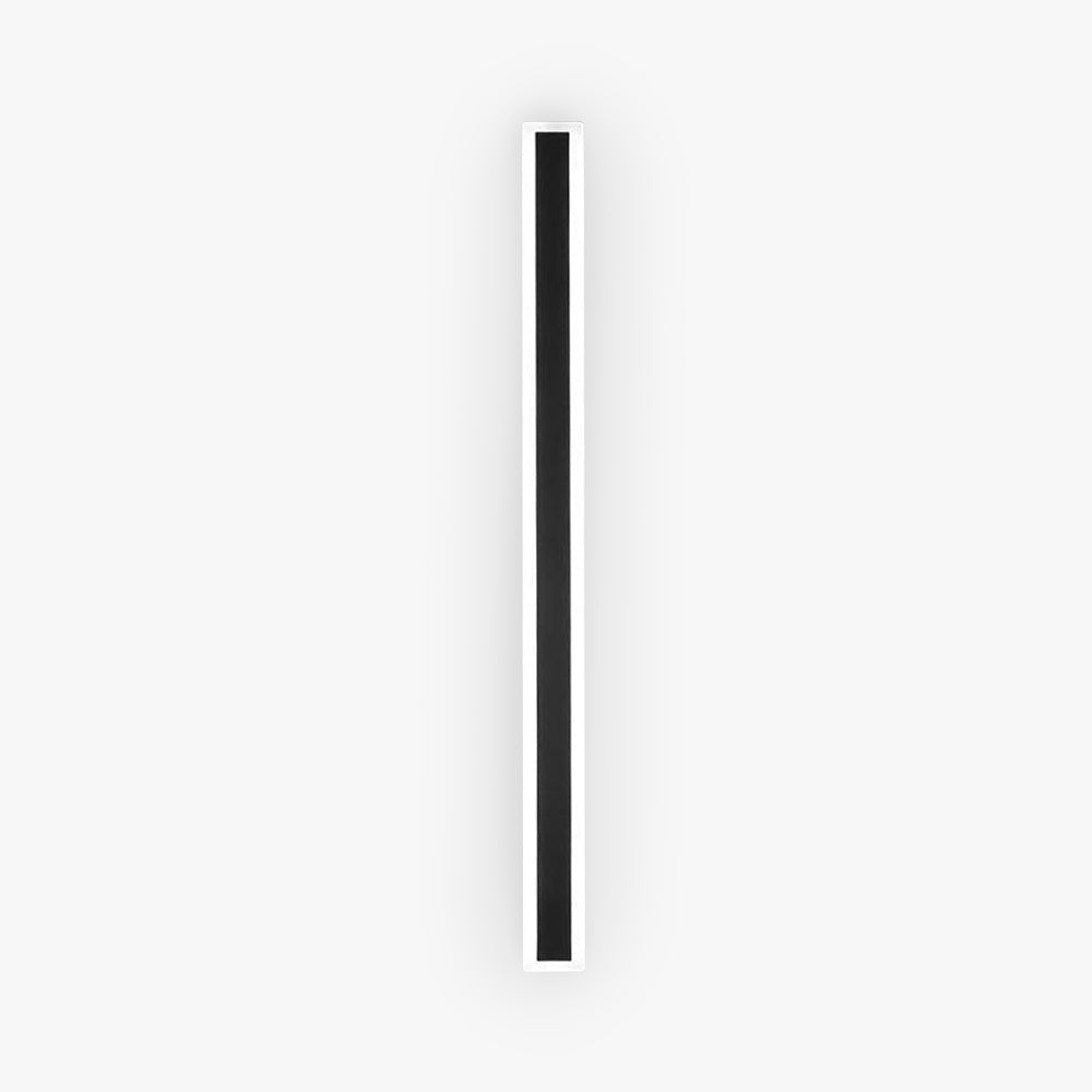 Arisha Modern LED Außenwandleuchte Schwarz Metall Garten/Balkon