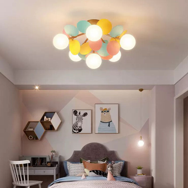 Arisha Modern Mehrfarbig LED Deckenleuchte Metall Kinderzimmer