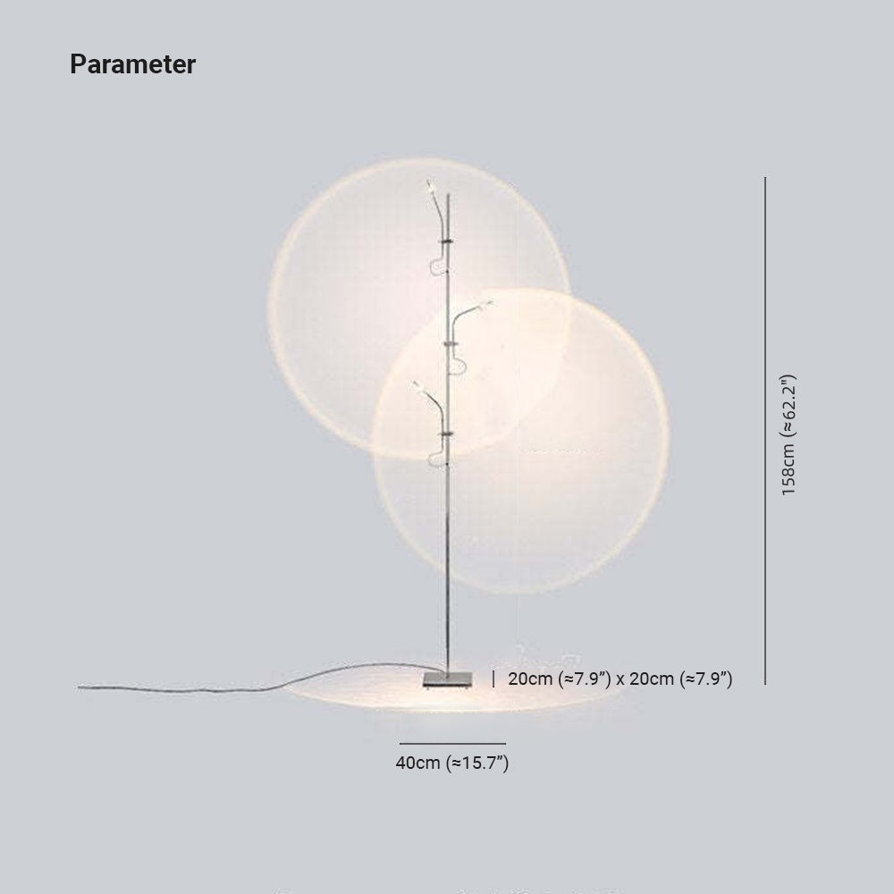 Mira  Stehlampe Minimalistische Design LED Sonnenuntergang  Schlaf/Wohn/Esszimmer