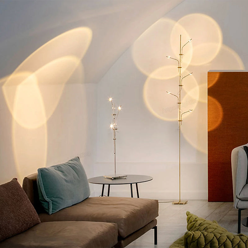 Mira  Stehlampe Minimalistische Design LED Sonnenuntergang  Schlaf/Wohn/Esszimmer