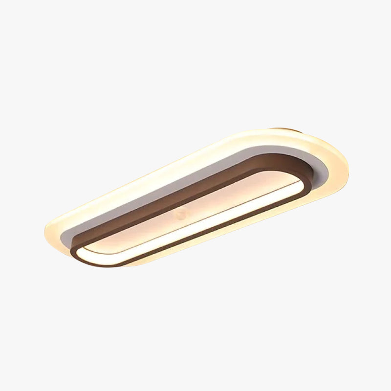 Arisha LED Deckenleuchte Ring Flur Wohnzimmer