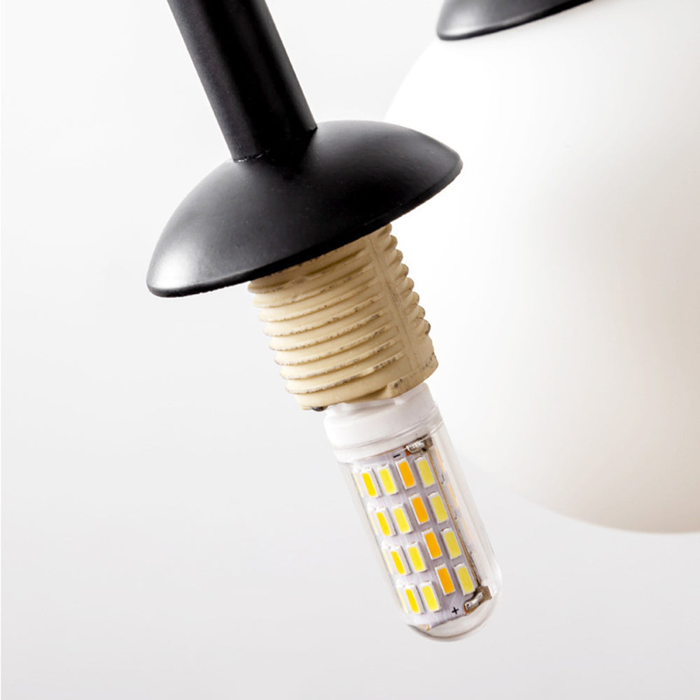Arisha Modern LED Pendelleuchte Schwalz/Gold/Rose Esstisch/Schlaf/Wohnzimmer