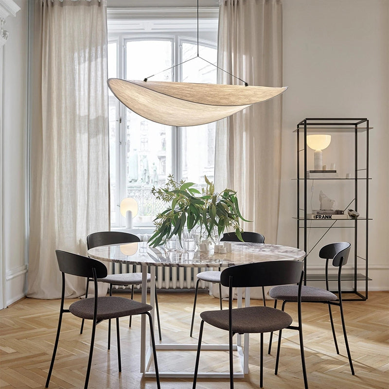 Ritta LED Pendelleuchte Metall/Kunstseide Esstisch/Wohnzimmer