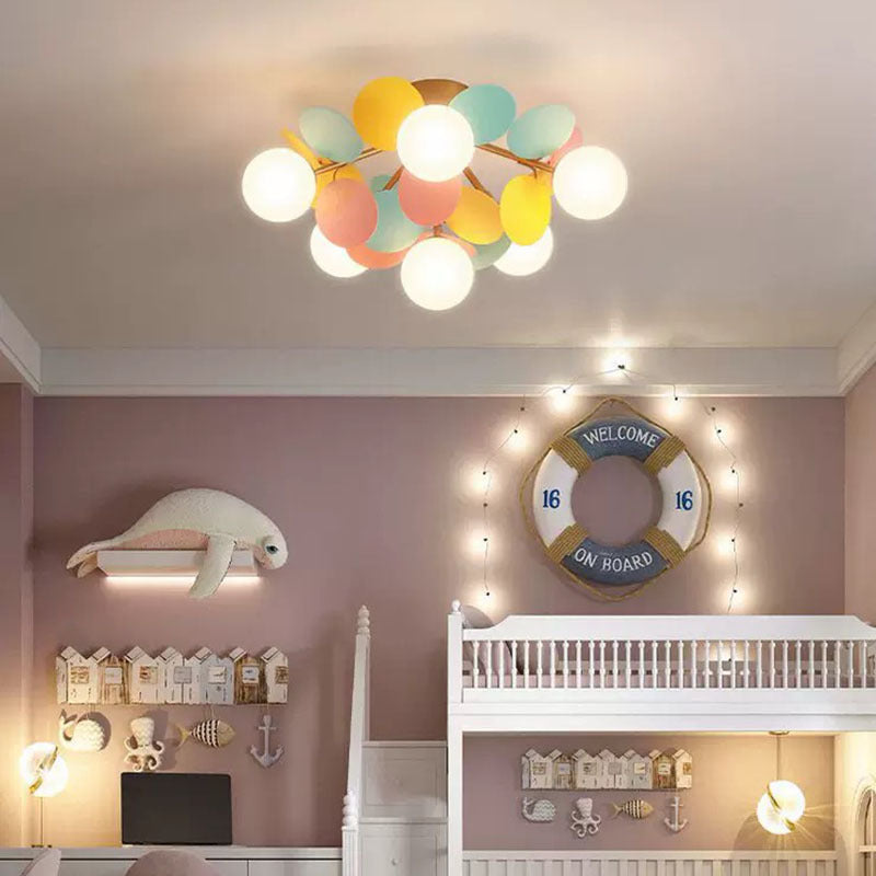 Arisha Modern Mehrfarbig LED Deckenleuchte Metall Kinderzimmer