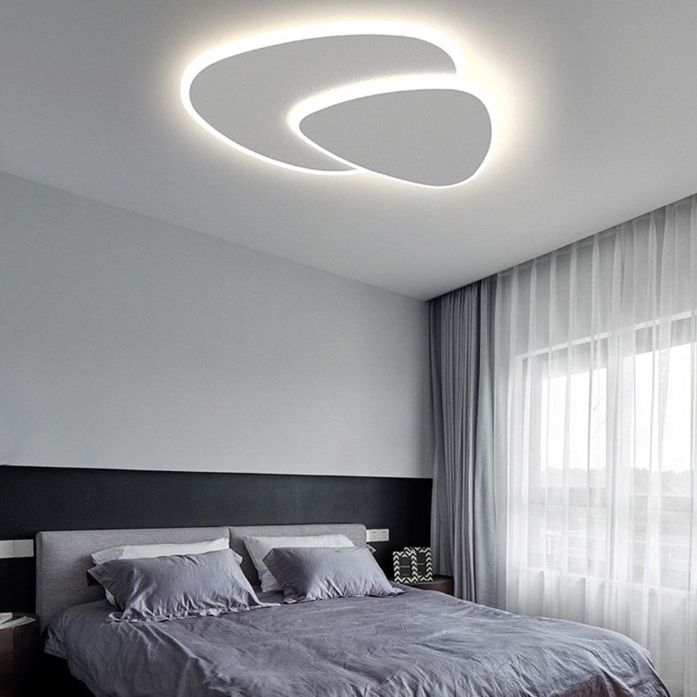 Arisha Modern Deckenleuchte Weiß Wohn/Schlafzimmer Metall Acryl