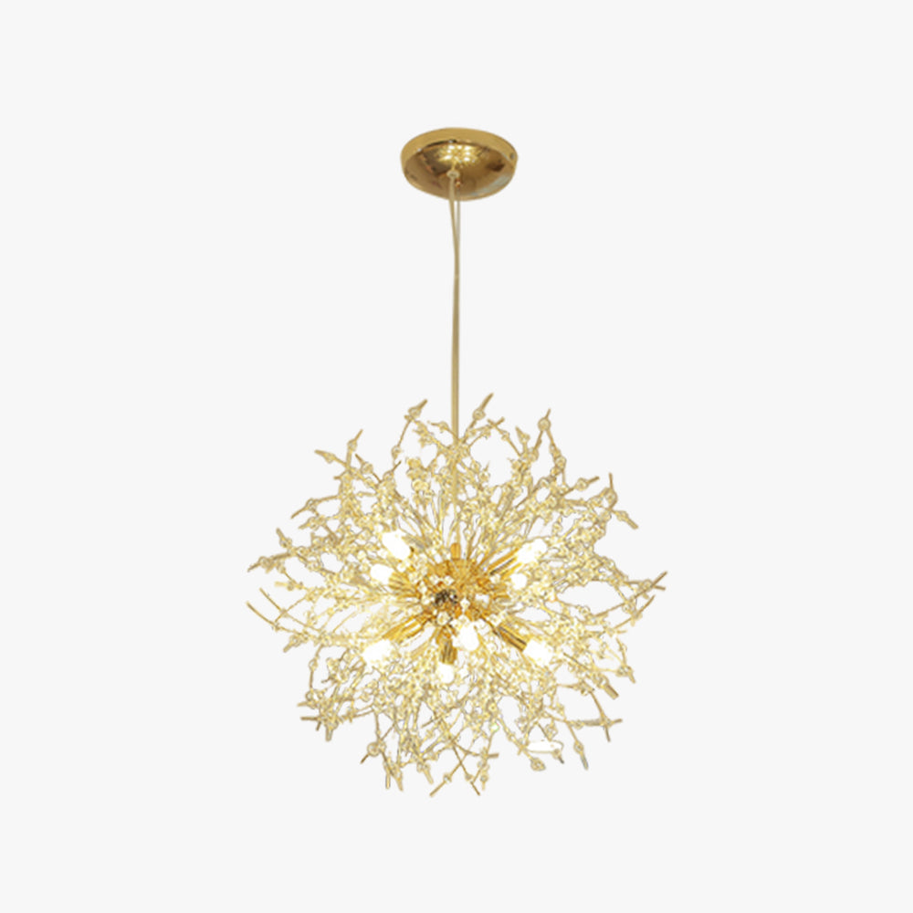 Kristy Pendelleuchte Hängelampe Gold Ess/Wohnzimmer   Modern Design LED
