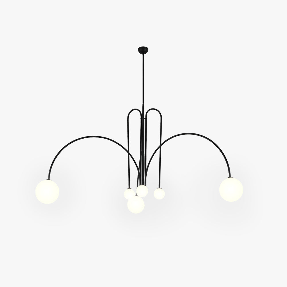 Arisha Modern LED Pendelleuchte Schwalz/Gold/Rose Esstisch/Schlaf/Wohnzimmer