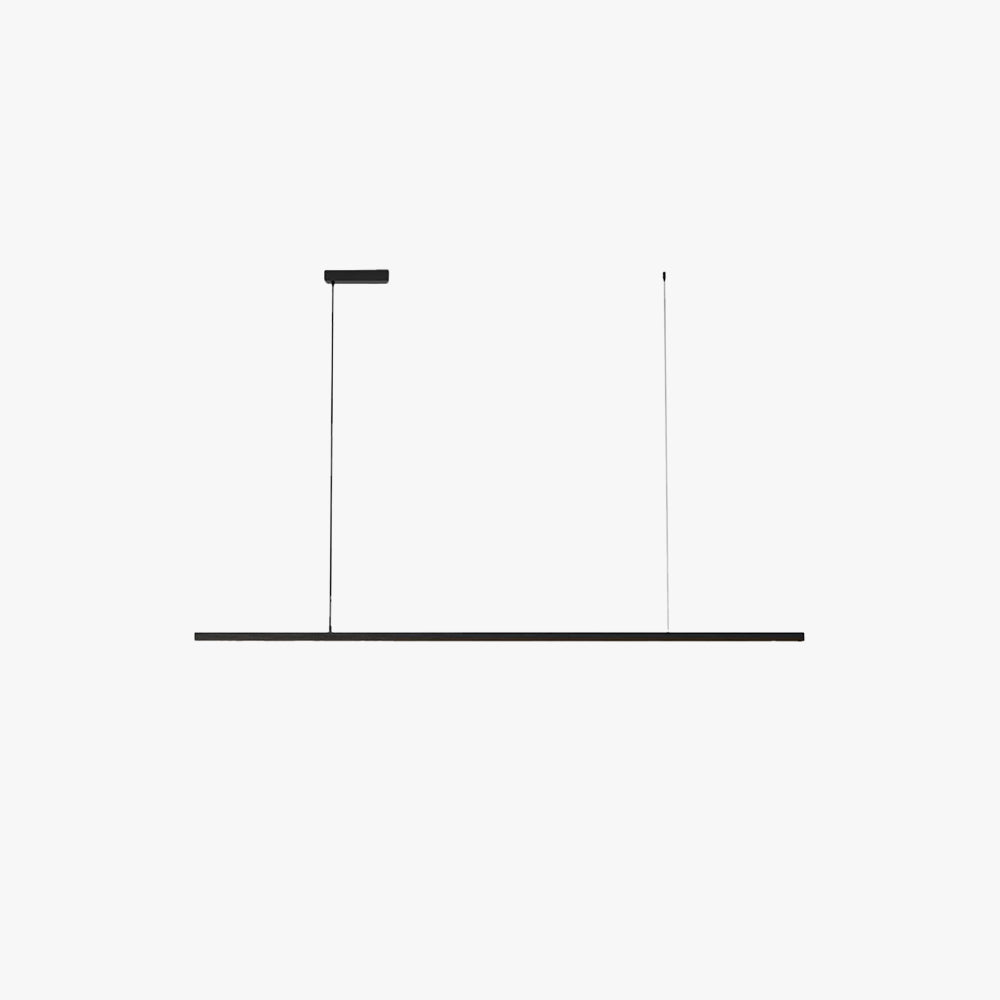 Arisha Design LED Pendelleuchte Linear Schwarz/Weiß Küche/Esszimmer Metall