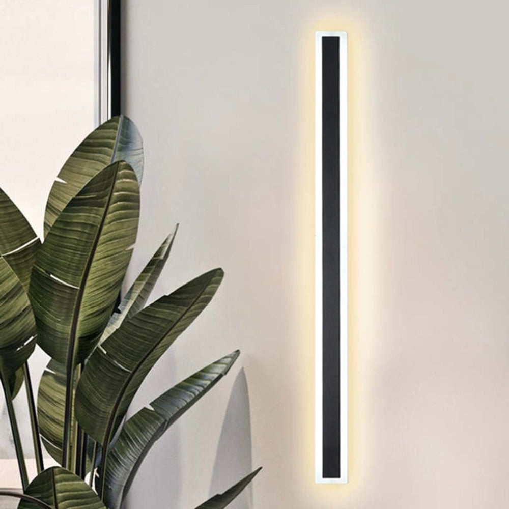 Arisha Modern LED Außenwandleuchte Schwarz Metall Garten/Balkon