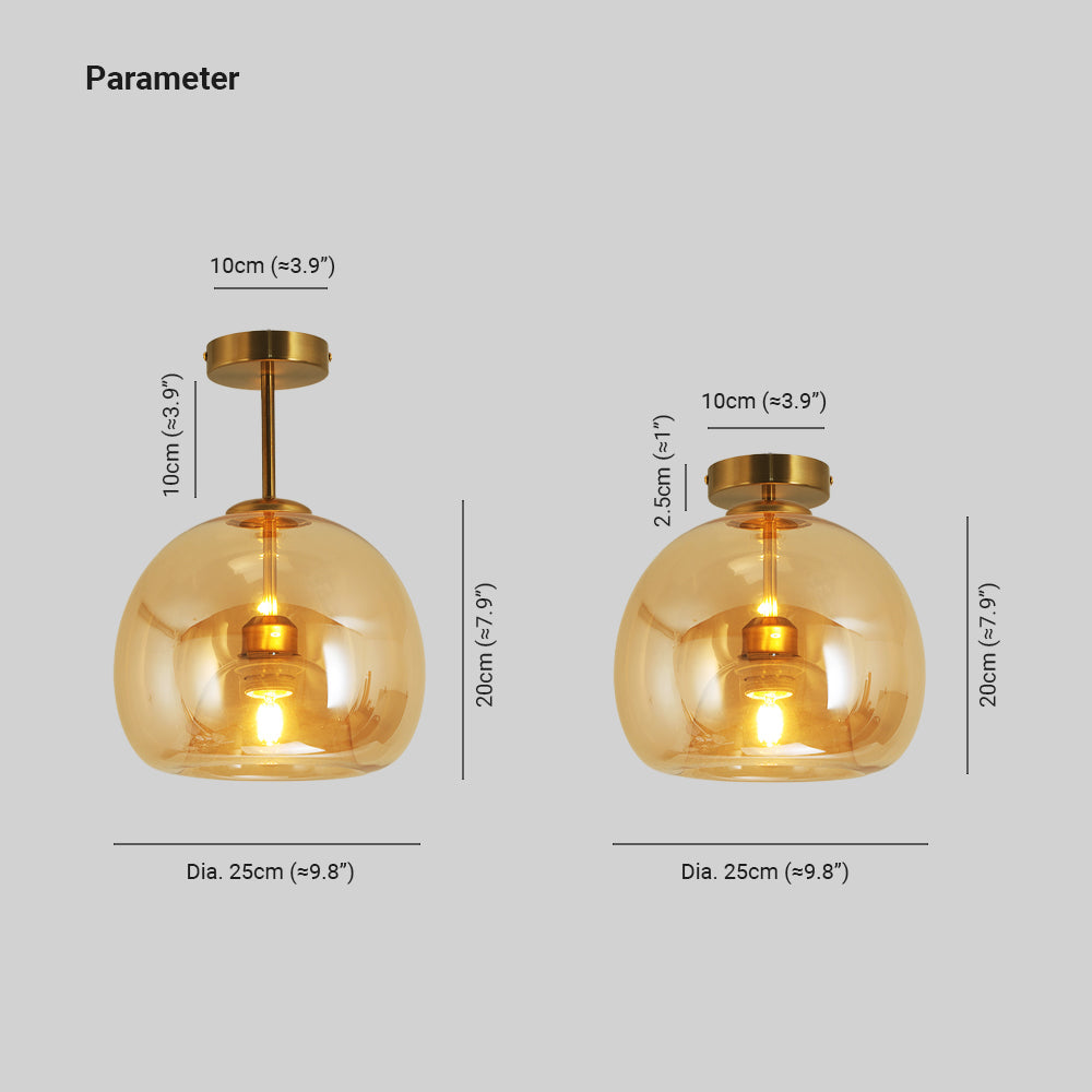 Valentina  Deckenleuchte Pendelleuchte Modern   Glas