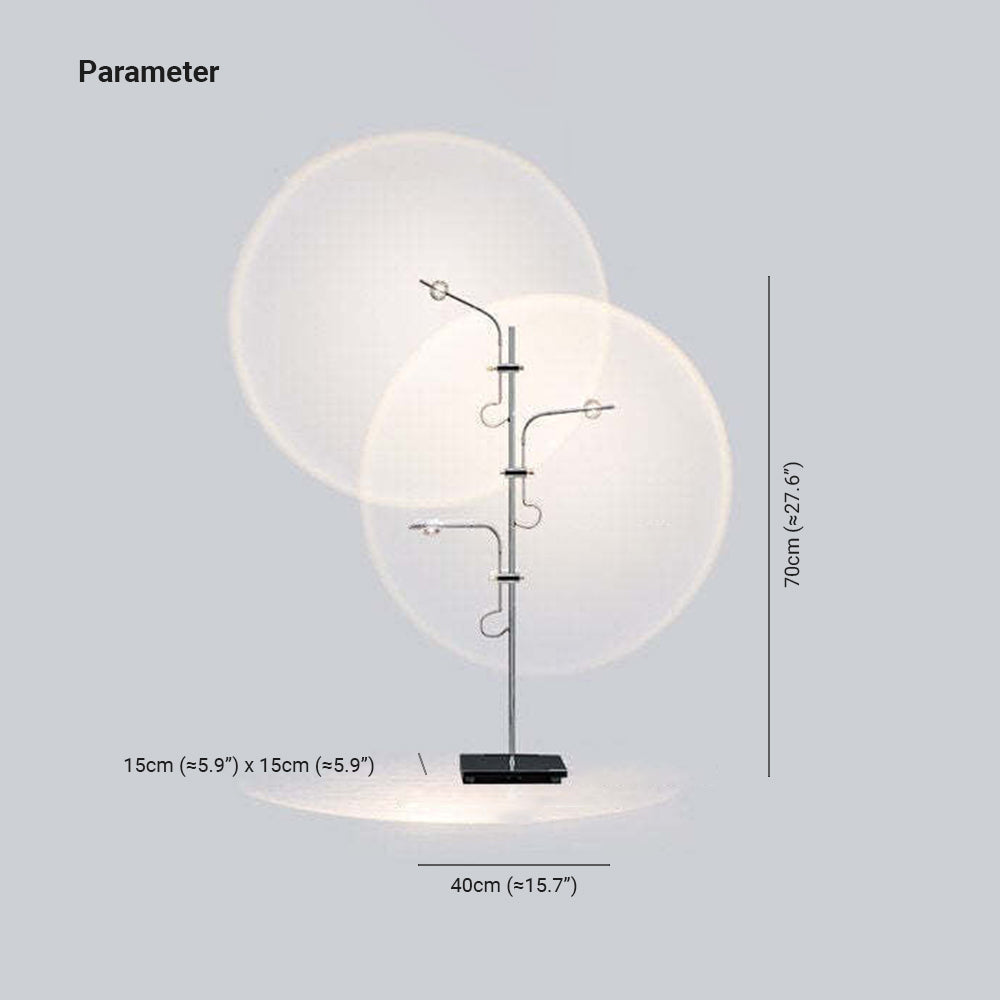 Mira  Stehlampe Minimalistische Design LED Sonnenuntergang  Schlaf/Wohn/Esszimmer