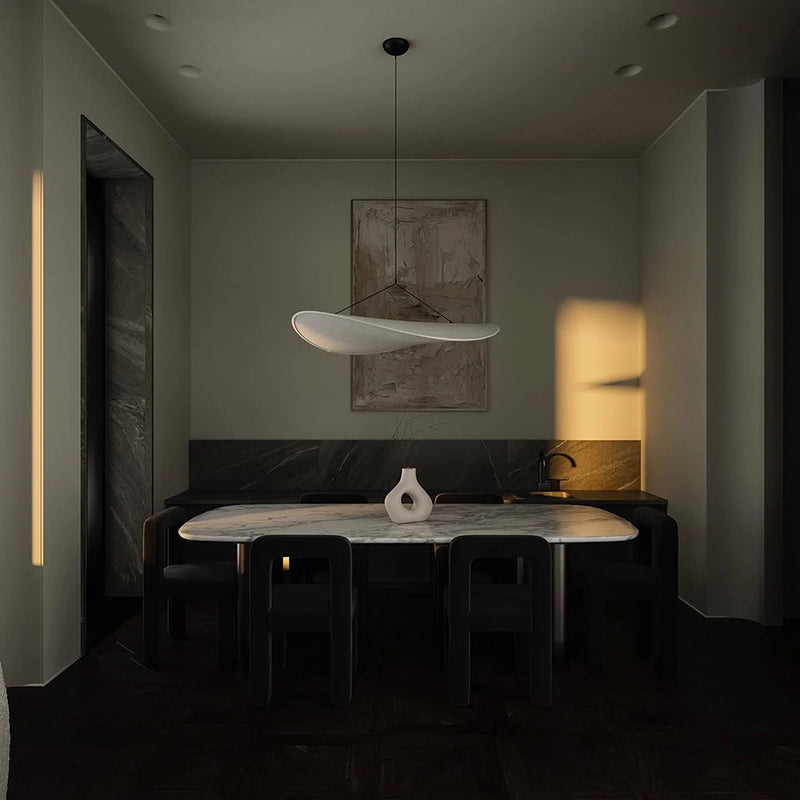 Ritta LED Pendelleuchte Metall/Kunstseide Esstisch/Wohnzimmer